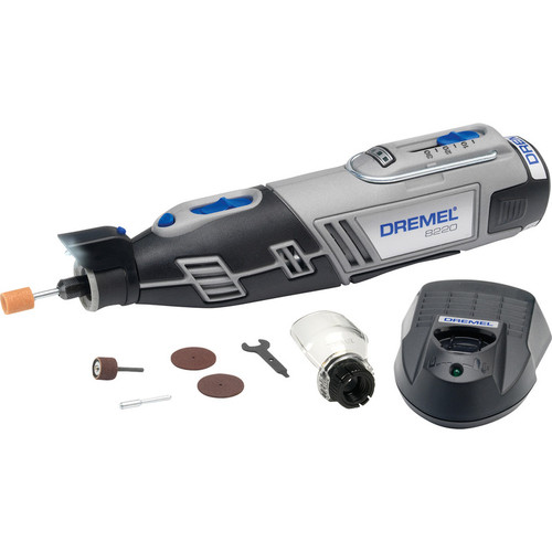 DREMEL 8220-1/5 Cordless Rotary Tool Set / 8220 Mesin Rotari Nirkabel