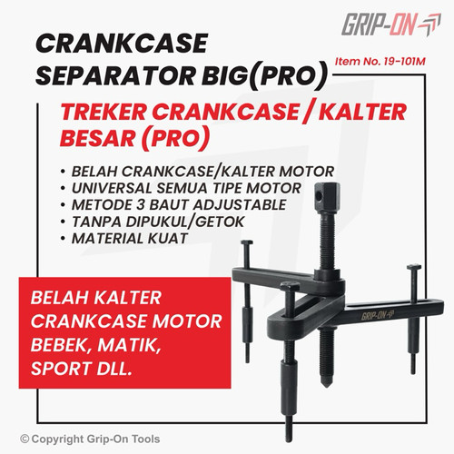 GRIP-ON TREKER BELAH MESIN KALTER BESAR CRANKCASE SEPARATOR BIG PRO