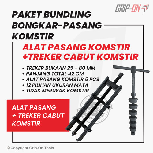 PAKET BUNDLING ALAT BONGKAR PASANG DAN CABUT KOMSTIR UNIVERSAL