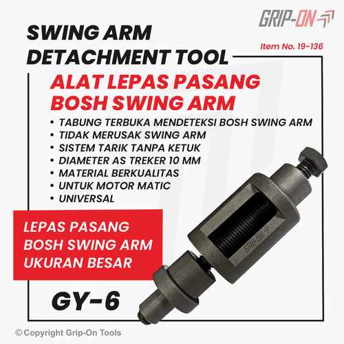 GRIP-ON SWING ARM DETACTMENT TOOL GY-6 ALAT LEPAS PASANG BOSH ARM