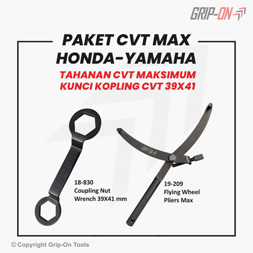 PAKET HEMAT GRIP-ON ALAT BUKA CVT BESAR HONDA YAMAHA SUZUKI