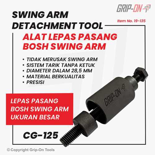 GRIP-ON SWING ARM DETACHMENT ALAT LEPAS PASANG BOSH SWING ARM CG-125