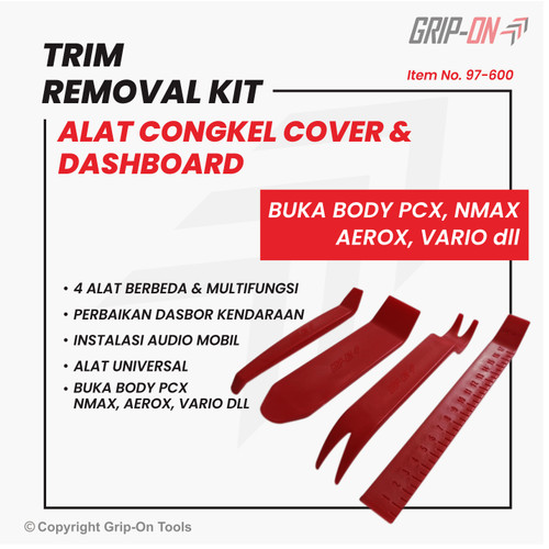 TRIM REMOVAL TOOL ALAT BUKA CONGKELAN COVER BODY DASHBOARD MOTOR MOBIL