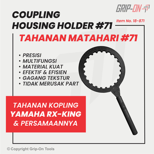 TAHANAN KOPLING MATAHARI YAMAHA #71 - COUPLING HOUSING HOLDER NO 71