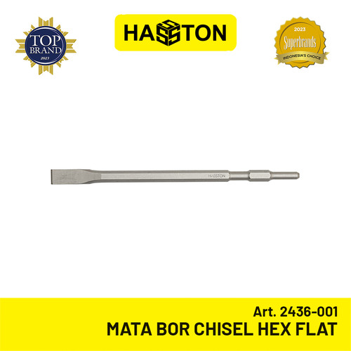 Hasston Mata Bor Hex Bobok Beton Tembok / Chisel Flat (2436-001)