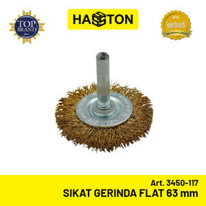 Hasston Sikat Baja Gerinda Flat 63mm / Sikat Kawat (3450-117)