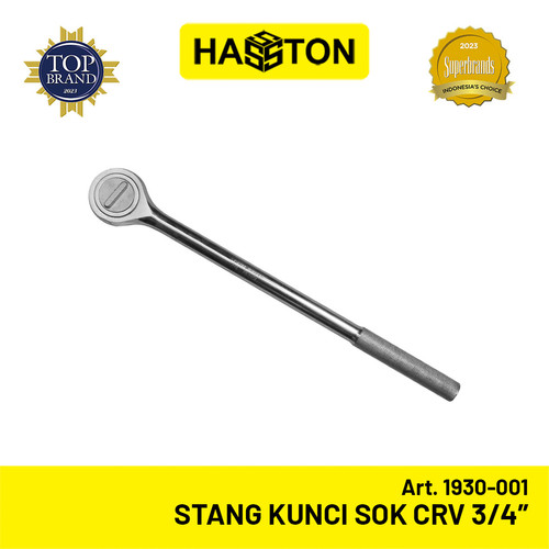 Hasston Stang Kunci Sok CRV 3/4" / Rachet Handle (1930-001)