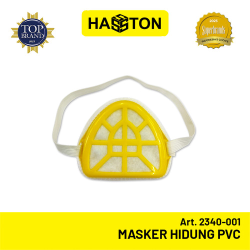 Hasston Masker Hidung PVC Kuning / Dusk Mask Protection (2340-001)