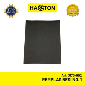 Hasston Remplas Besi No. 1 / Amplas Besi / Kertas Gosok (3170-002)