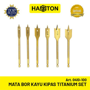 Hasston Mata Bor Kayu Kipas 6Pcs / Wood Drill Set (0410-100)