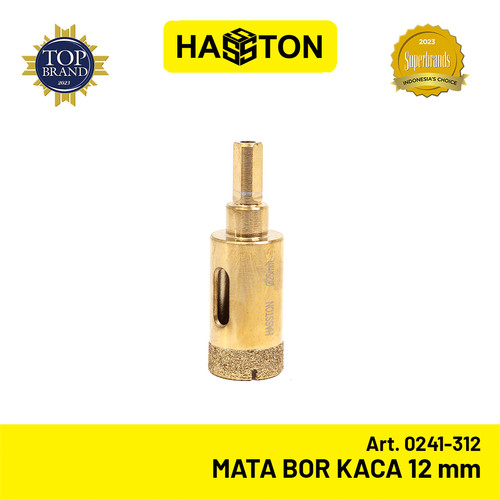 Hasston Mata Bor Kaca 12mm / Diamond Glass Drill Bits (0241-312)