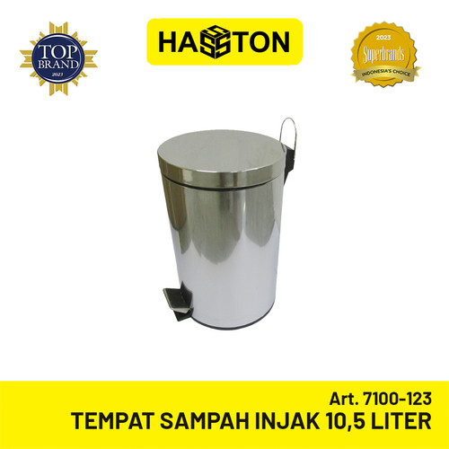 Hasston Tempat / Tong Sampah Injak 10.5 Liter (7100-123)