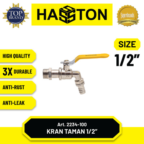 Hasston Kran Taman 1/2'' / Keran Air Taman (2234-100)