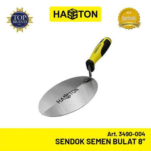 Hasston Sendok Semen 8" / Cetok Semen Bulat Gagang Karet (3490-004)