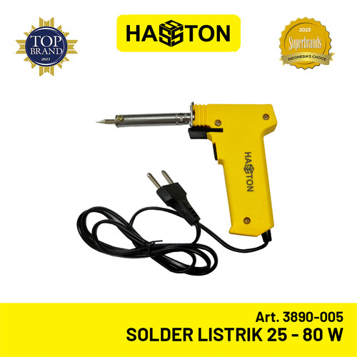 Hasston Solder Listrik Handle Plastik 25 - 80 Watt (3890-005)