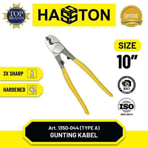 Hasston Gunting Kabel 10" / Cable Cutter/Tang Potong Kabel (1350-045)