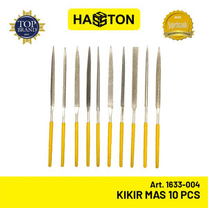 Hasston Kikir Emas Diamond File Set 10 Pcs / Kikir Permata (1633-004)