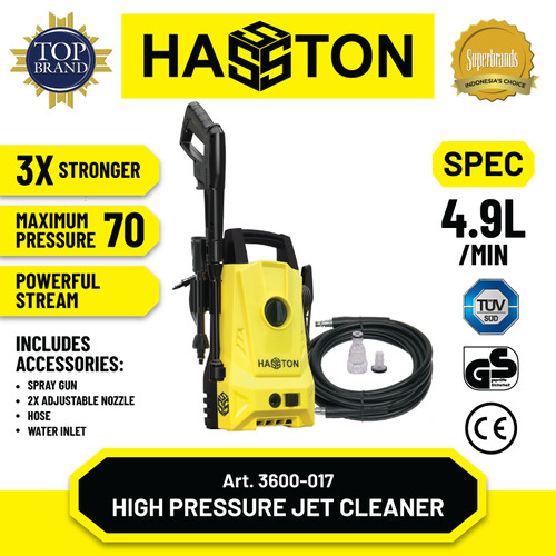 HASSTON Jet Cleaner High Pressure / Mesin Cuci Mobil 3600-017