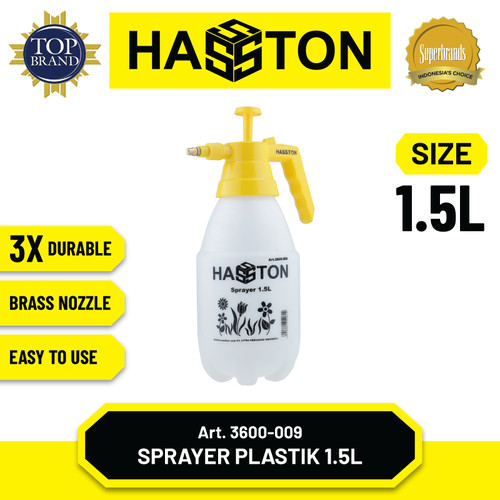 Hasston Sprayer Plastik 2000ML / Semprotan Hama Disinfektan (3600-008)