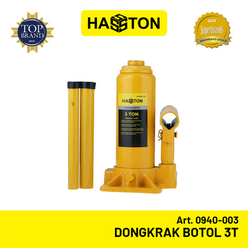 Hasston Dongkrak Botol 3Ton / Hydraulic Bottle Jack (0940-003)