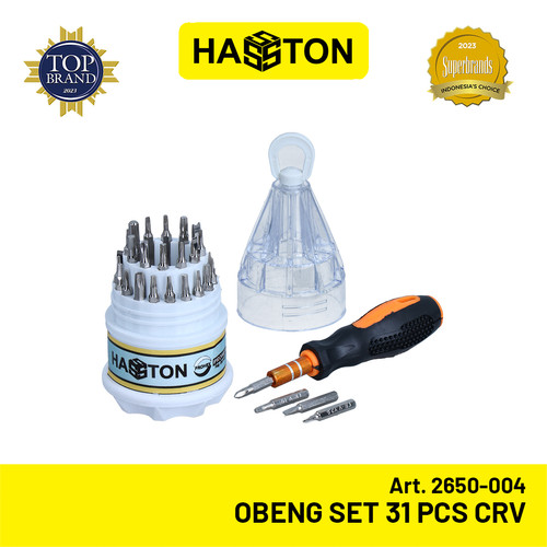 Hasston Obeng CRV Multifungsi Set 31Pcs (2650-004)