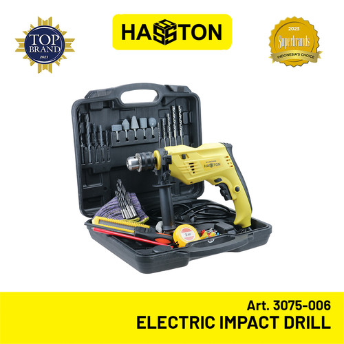 Hasston Bor Listrik 2 in 1 Set 13mm / Electric Impact Drill (3075-006)