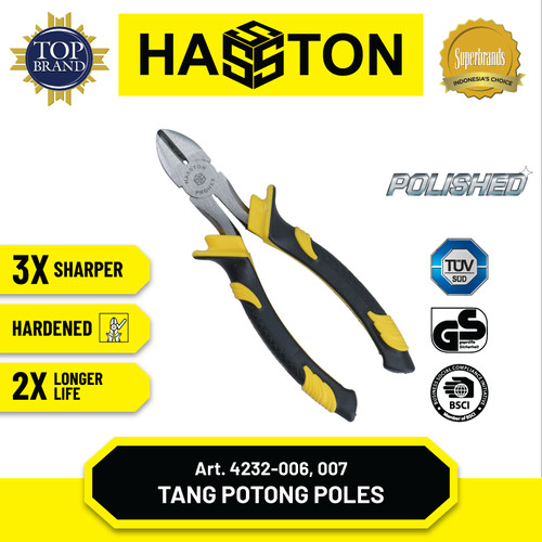 Hasston Tang Potong Poles / Tang Potong / Cutting Pliers (4232)