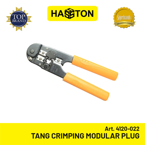 Hasston Tang Crimping Modular Plug 1 KPL 6P, 6C (4120-022)