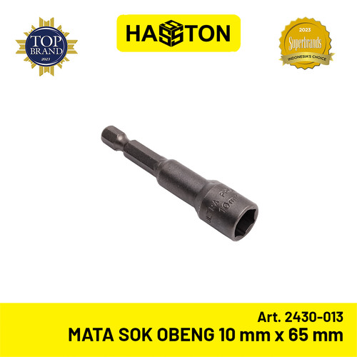 Hasston Mata Sok Obeng 10mmx65mm Super / Magnetic Nut Setter(2430-013)