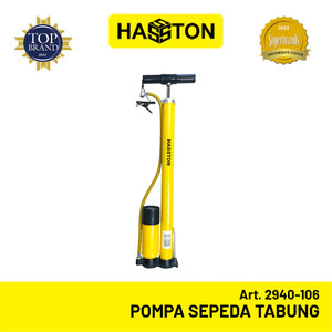 Hasston Pompa Sepeda Tabung With Meter (2940-106)