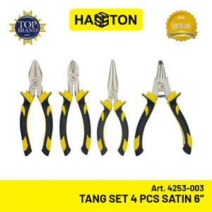 Hasston Tang Set 4Pcs Satin 6'' / Tang Mini Kombinasi (4253-003)