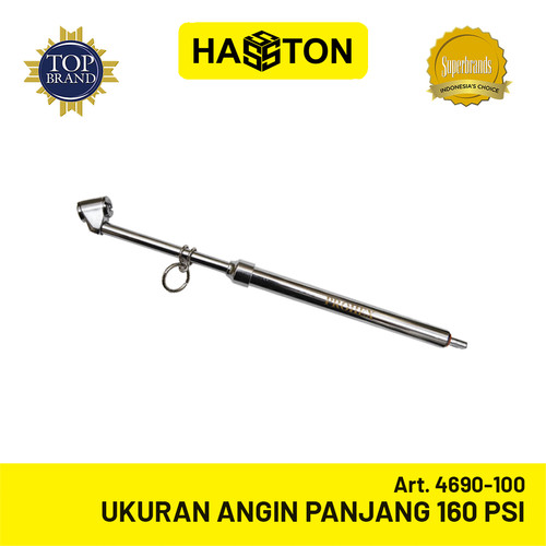 Hasston Alat Ukur Angin Ban 160 PSI / Tire Gauge (4690-100)