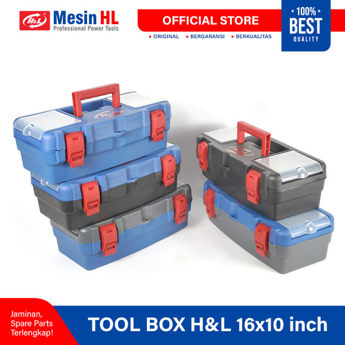 HL Tool Box / Tool Box Besar Plastik 16 Inch x 10