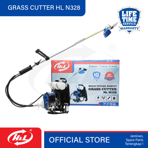 HL Mesin Potong Rumput Gendong 2 Tak / Grass Cutter HL N328