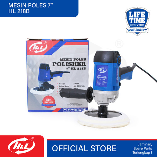 HL Mesin Poles 7" / Polisher 7" HL218B