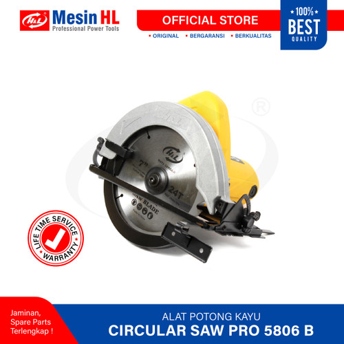 HL Mesin Potong Kayu / Circular Saw PRO 5806B