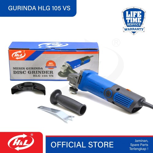 HL Mesin Gerinda / Disc Grinder HLG 105 Variable Speed