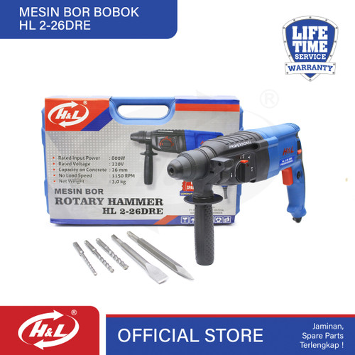 HL Mesin Bor Bobok / Rotary Hammer HL 2-26 DRE