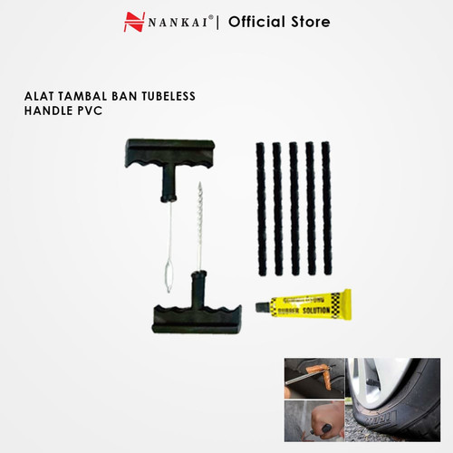 Alat Tambal Ban Tubeless Set Gagang Plastik Nankai