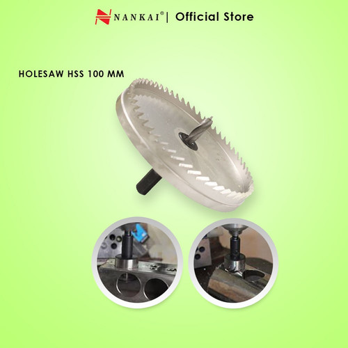 Nankai Mata Bor Holesaw HSS 100 mm