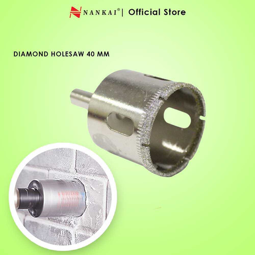 Nankai Mata Bor Pembolong Kaca / Diamond Holesaw 40mm