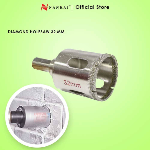 Nankai Mata Bor Pembolong Kaca / Diamond Holesaw 32mm