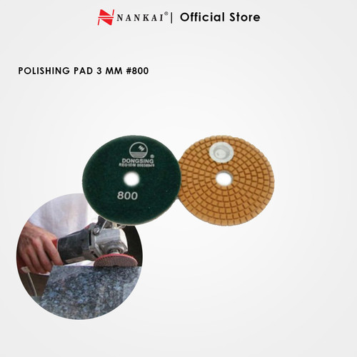 Dongsing Alas Pembersih Lantai Polishing Pad 3 mm # 800