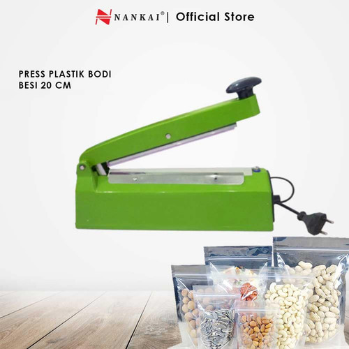 Doobie Leopard Alat Press Plastik / Impulse Sealer Besi 20CM