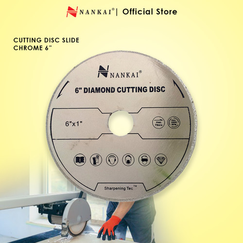 Nankai Mata Pisau Potong Batu / Diamond Chrome Cutting Disc 6"