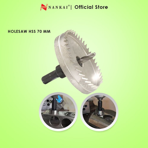 Nankai Mata Bor Holesaw HSS 70 mm