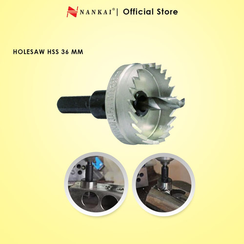 Nankai Mata Bor Holesaw HSS 36 mm