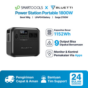 Portable Power Station Bluetti AC180 1152Wh 1800W