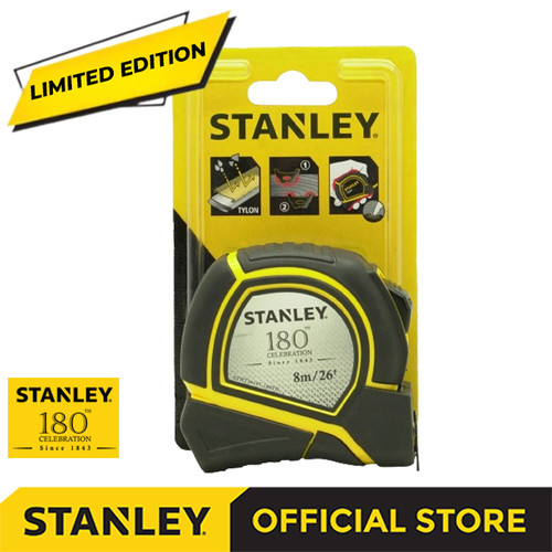 Stanley 180th Tylon Tape Rules / Meteran Manual 8M STHT36195-180TH