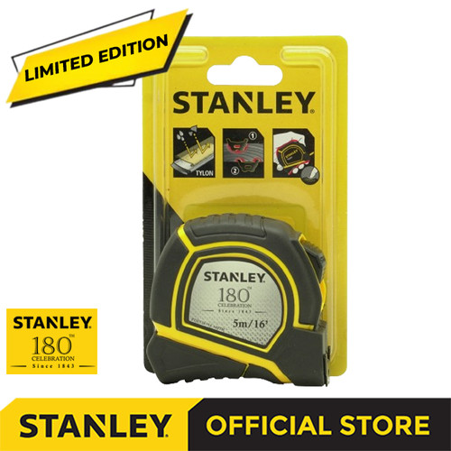 Stanley 180th Tylon Tape Rules / Meteran Manual 5M STHT36194-180TH